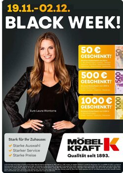 Möbel Kraft Prospekt (ab 19.11.2025) zum Blättern