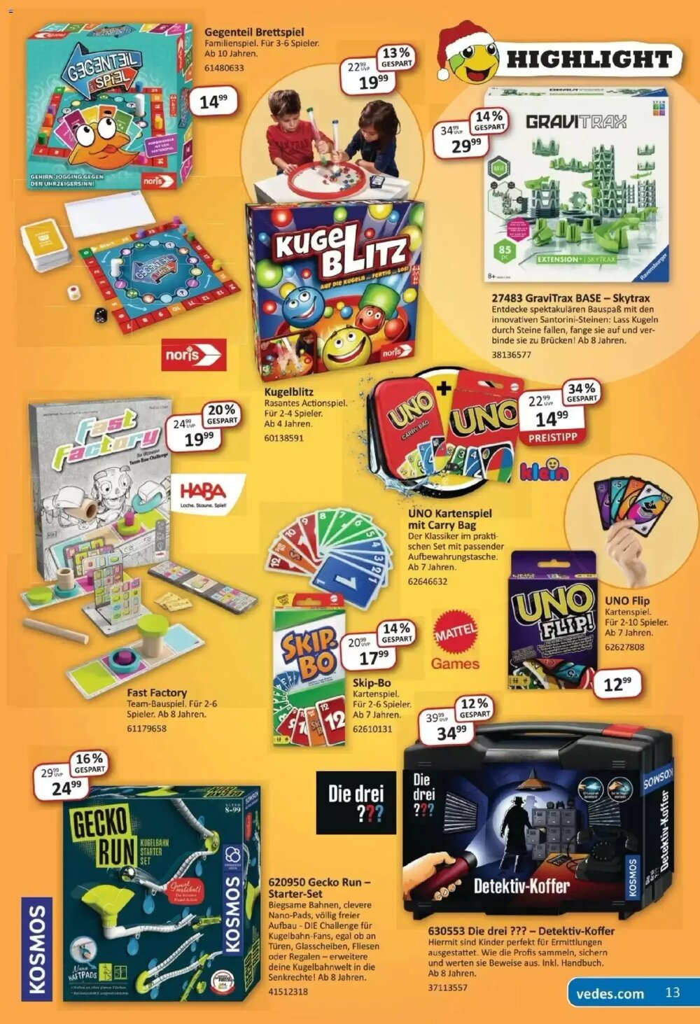 Vedes Prospekt (ab 19.11.2025) zum Blättern - Seite 13