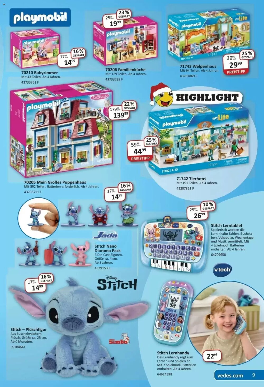 Vedes Prospekt (ab 19.11.2025) zum Blättern - Seite 9