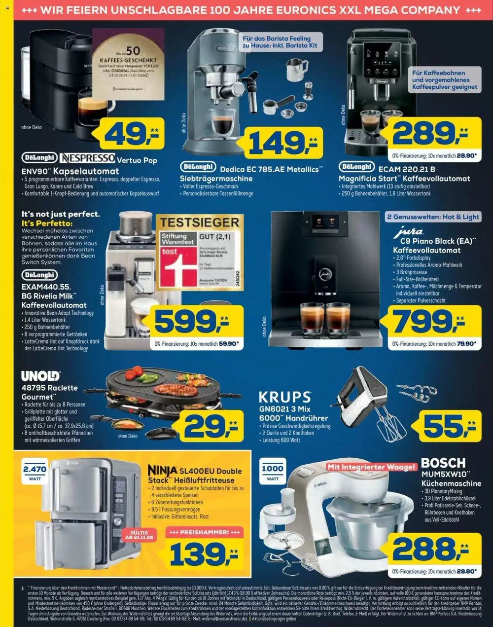 Euronics Prospekt (ab 19.11.2025) zum Blättern - Seite 8
