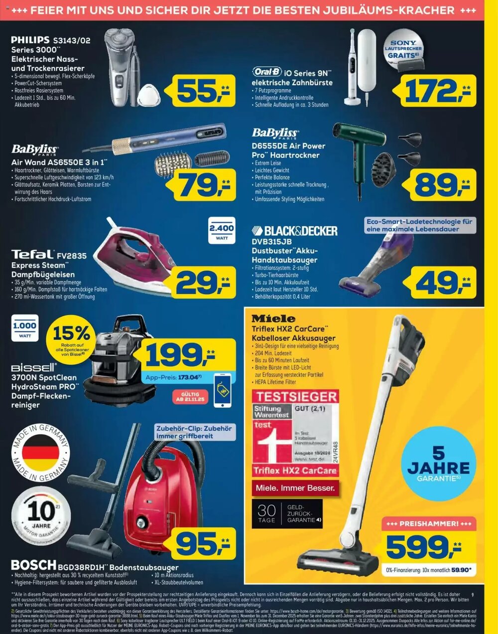 Euronics Prospekt (ab 19.11.2025) zum Blättern - Seite 9