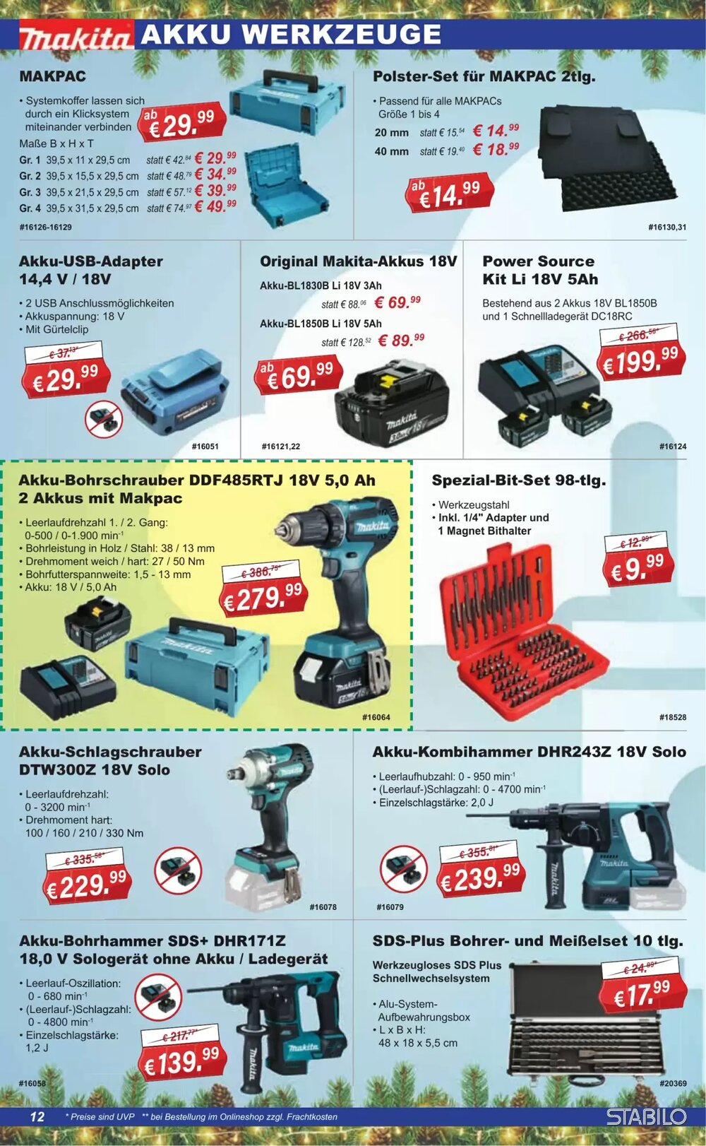 Stabilo Fachmarkt Prospekt (ab 19.11.2025) zum Blättern - Seite 12