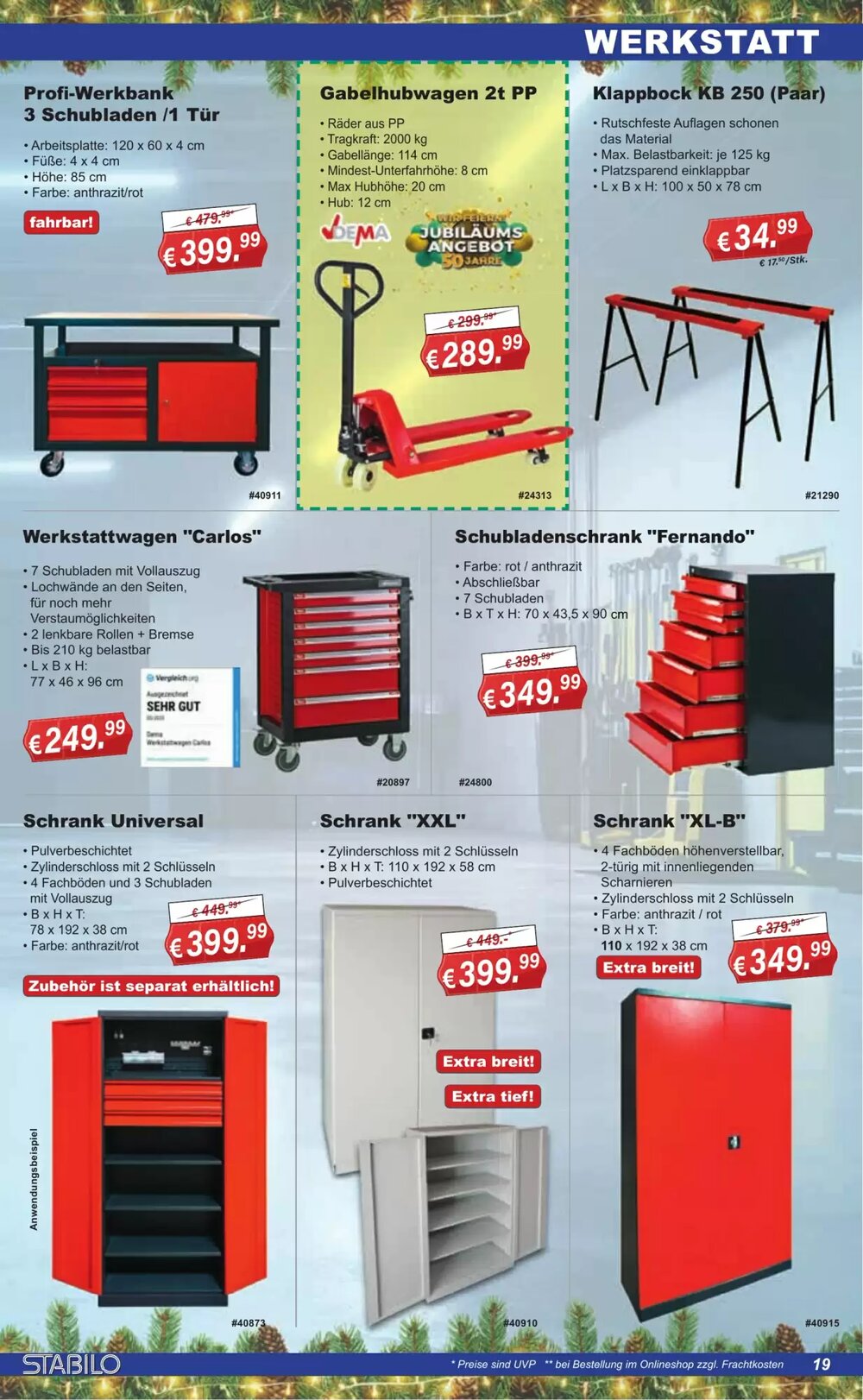 Stabilo Fachmarkt Prospekt (ab 19.11.2025) zum Blättern - Seite 19