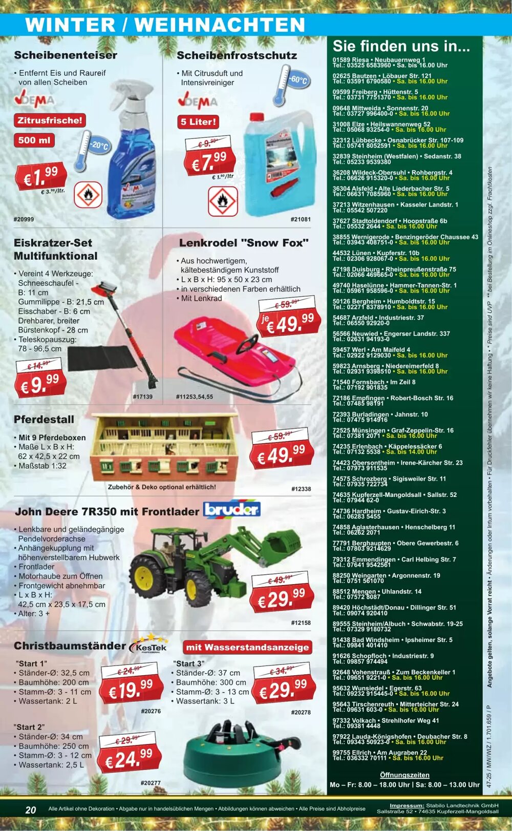 Stabilo Fachmarkt Prospekt (ab 19.11.2025) zum Blättern - Seite 20