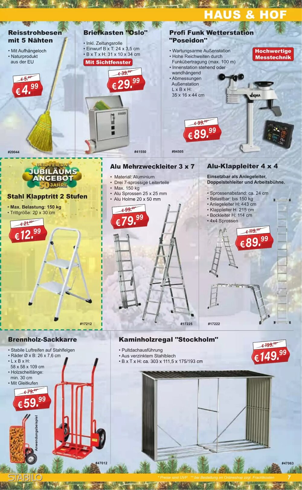 Stabilo Fachmarkt Prospekt (ab 19.11.2025) zum Blättern - Seite 7