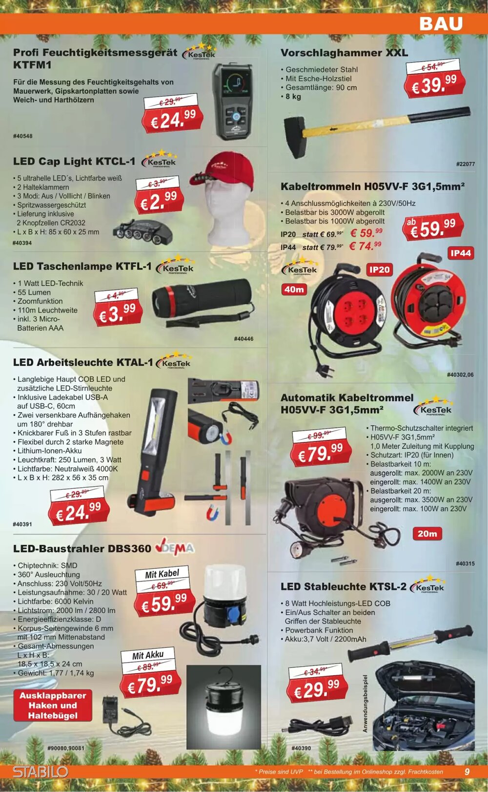 Stabilo Fachmarkt Prospekt (ab 19.11.2025) zum Blättern - Seite 9