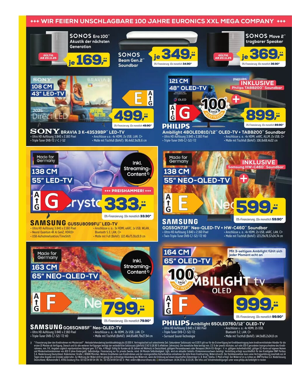 Euronics Prospekt (ab 19.11.2025) zum Blättern - Seite 2