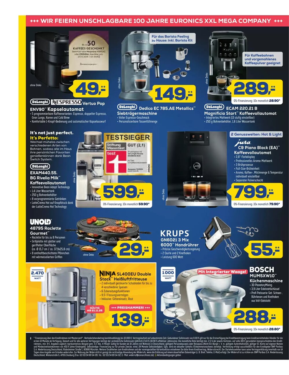 Euronics Prospekt (ab 19.11.2025) zum Blättern - Seite 8