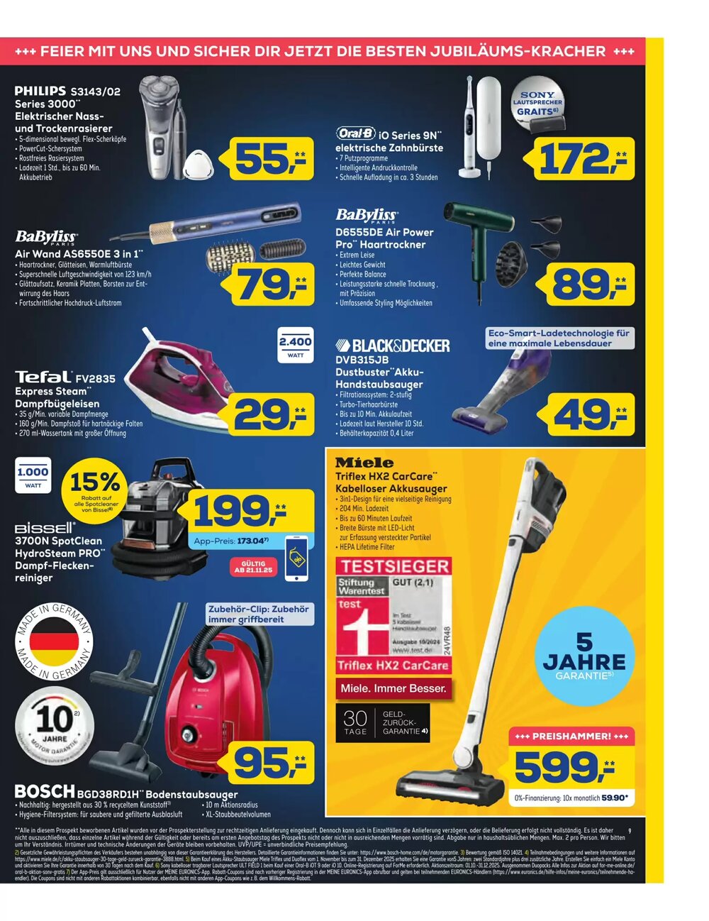 Euronics Prospekt (ab 19.11.2025) zum Blättern - Seite 9