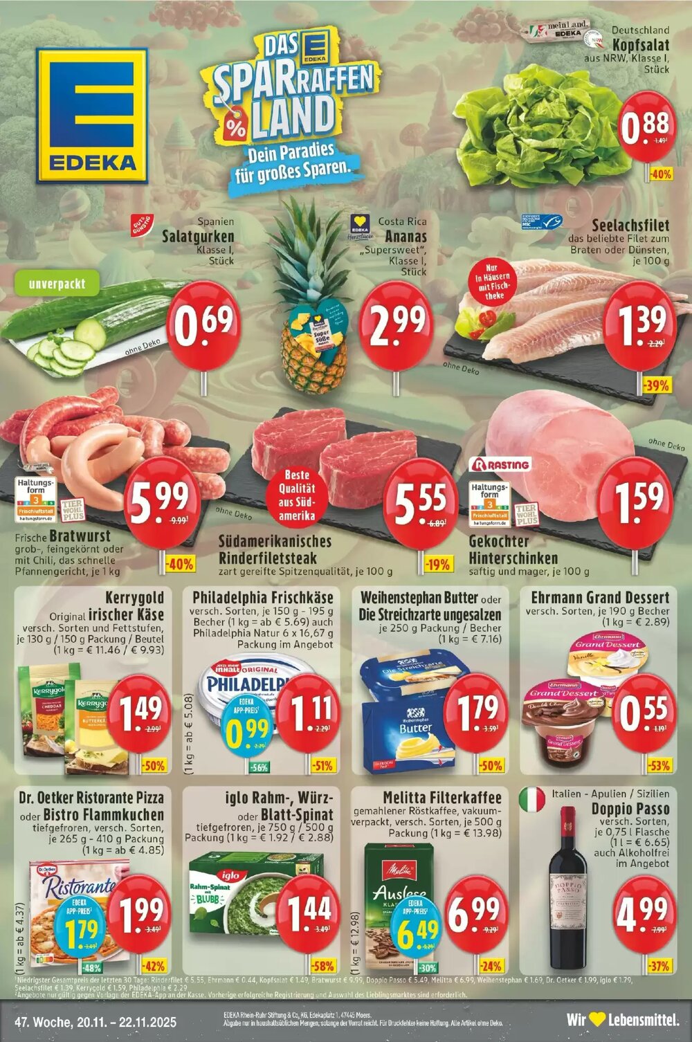 Edeka Prospekt (ab 19.11.2025) zum Blättern - Seite 1