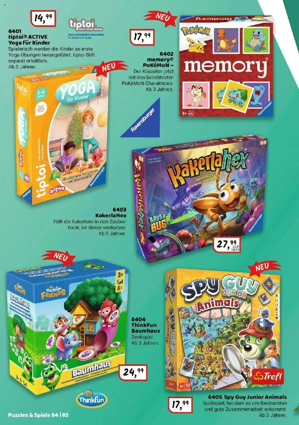 Idee+Spiel Prospekt (ab 19.11.2025) zum Blättern - Seite 64