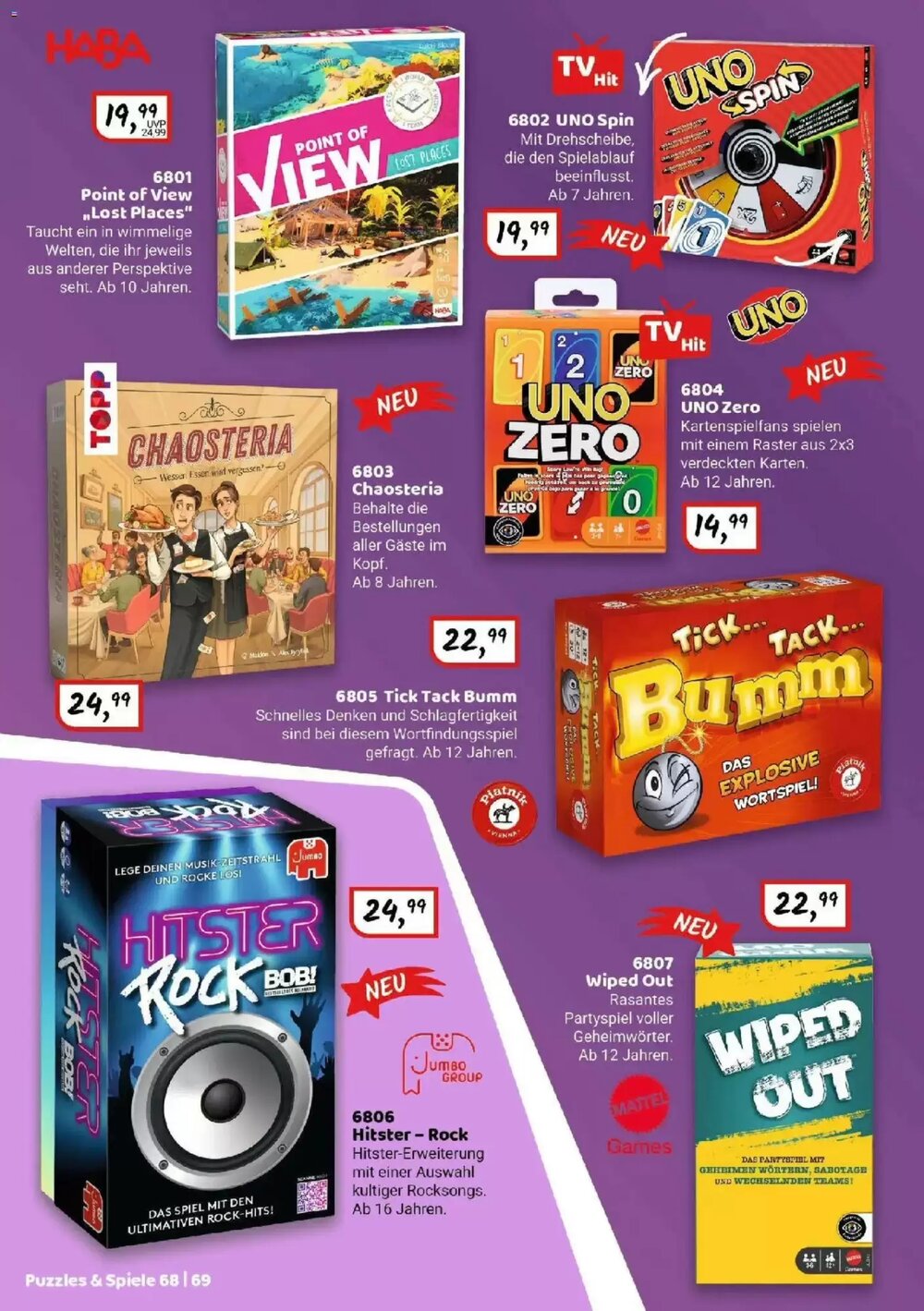 Idee+Spiel Prospekt (ab 19.11.2025) zum Blättern - Seite 68