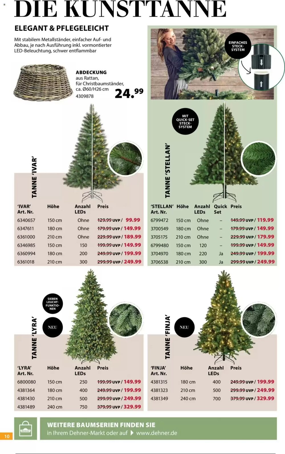Dehner Prospekt (ab 19.11.2025) zum Blättern - Seite 10