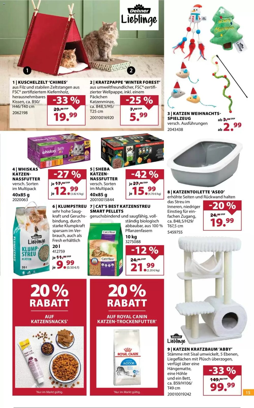 Dehner Prospekt (ab 19.11.2025) zum Blättern - Seite 15
