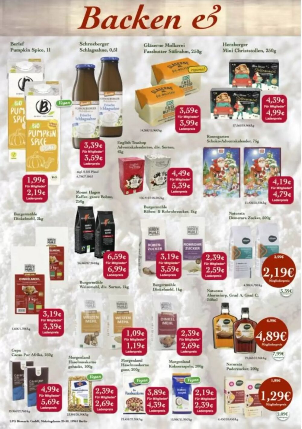 LPG Biomarkt Prospekt (ab 20.11.2025) zum Blättern - Seite 3