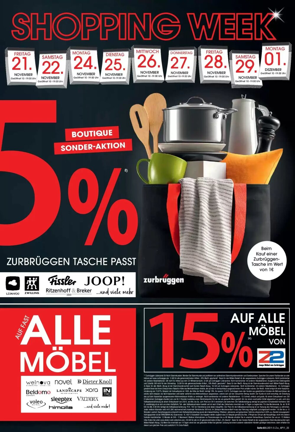 Zurbrüggen Prospekt (ab 20.11.2025) zum Blättern - Seite 3