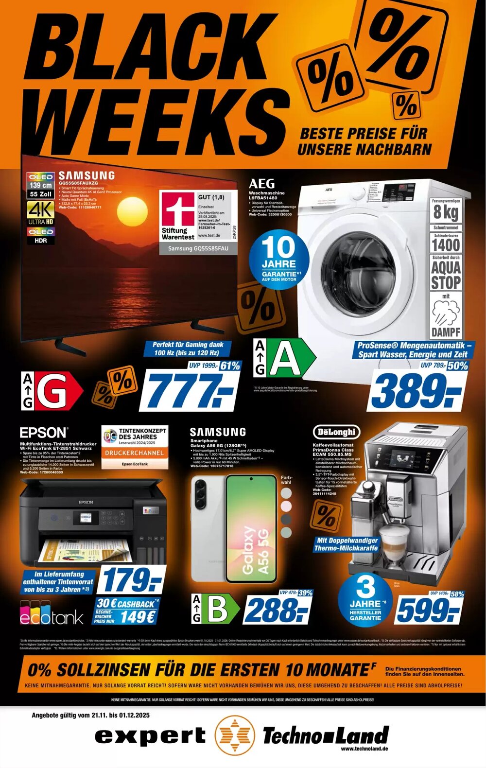 expert Techno Land Prospekt (ab 21.11.2025) zum Blättern - Seite 1