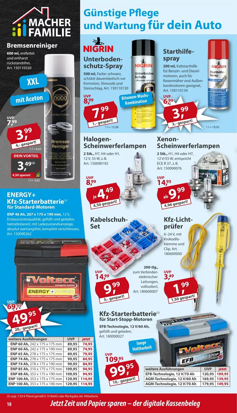 Sonderpreis Baumarkt Prospekt (ab 22.11.2025) zum Blättern - Seite 18