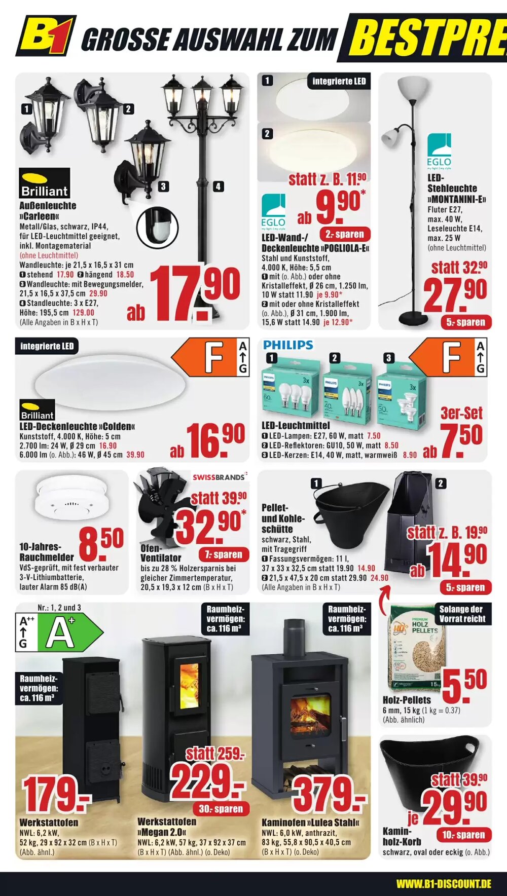 B1 Discount Baumarkt Prospekt (ab 22.11.2025) zum Blättern - Seite 6