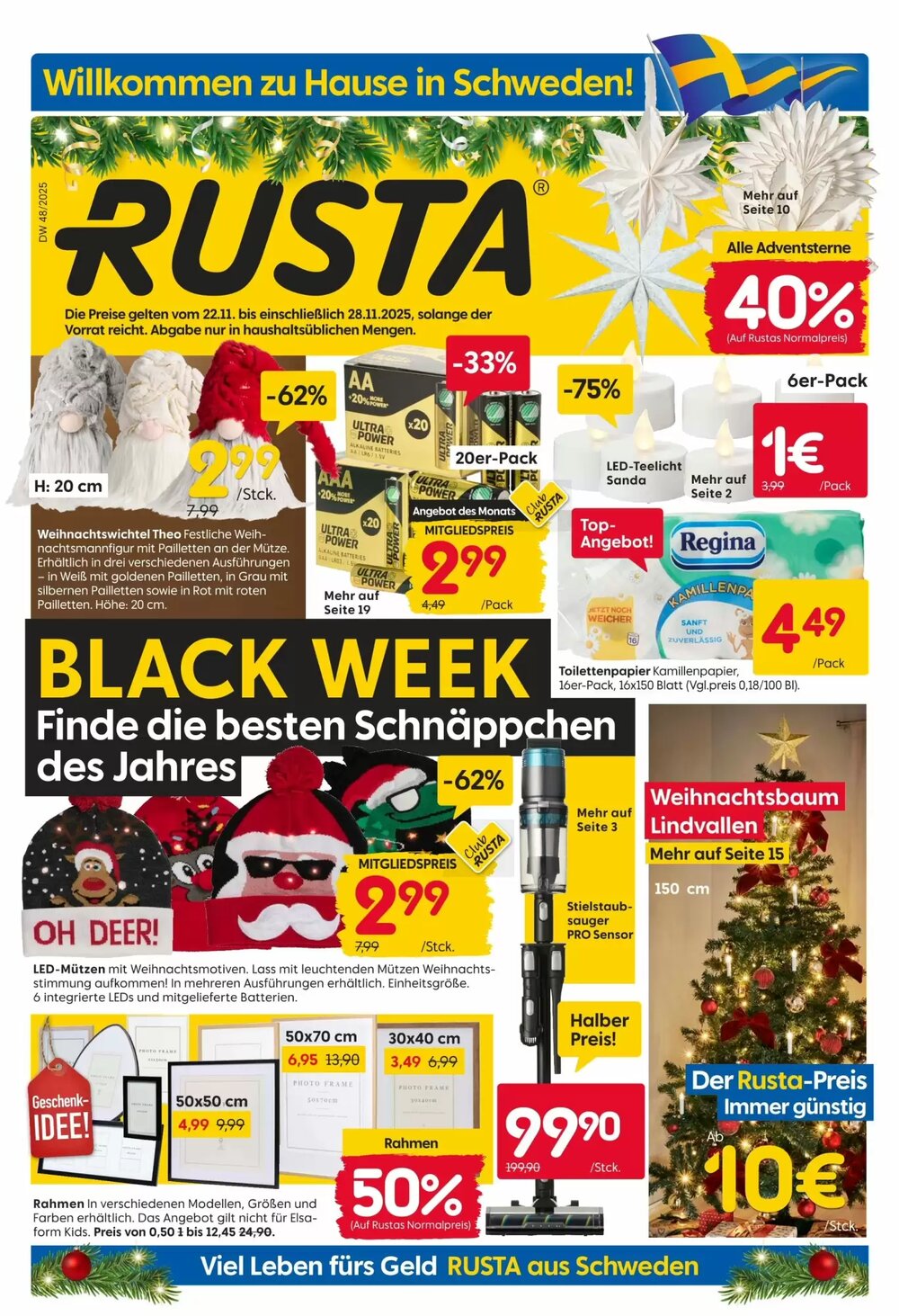Rusta Prospekt (ab 22.11.2025) zum Blättern - Seite 1