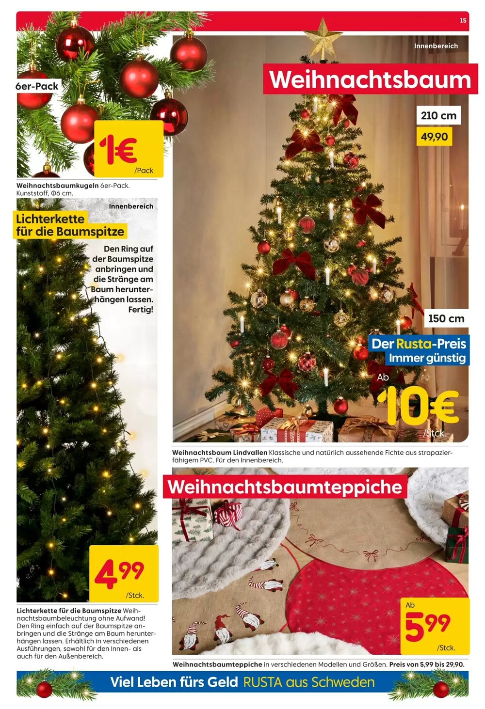 Rusta Prospekt (ab 22.11.2025) zum Blättern - Seite 15