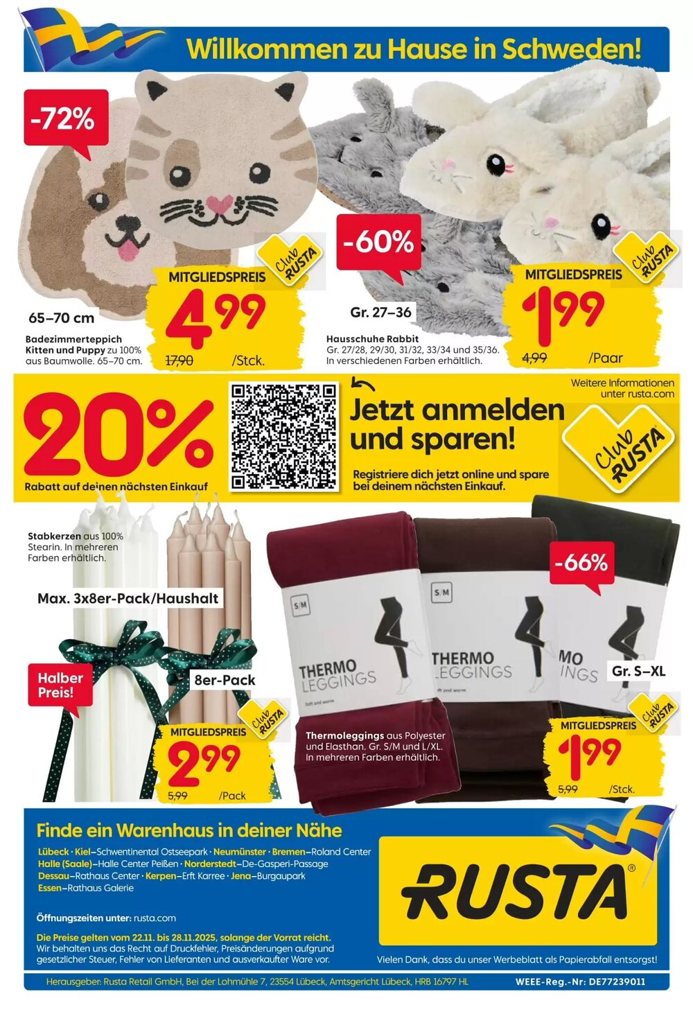 Rusta Prospekt (ab 22.11.2025) zum Blättern - Seite 20