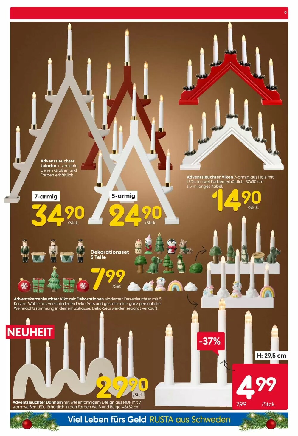Rusta Prospekt (ab 22.11.2025) zum Blättern - Seite 9