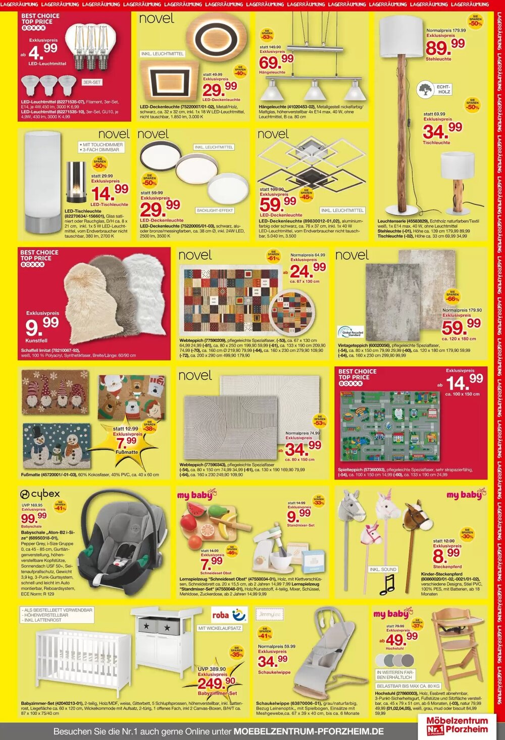 Möbelzentrum Pforzheim Prospekt (ab 22.11.2025) zum Blättern - Seite 3
