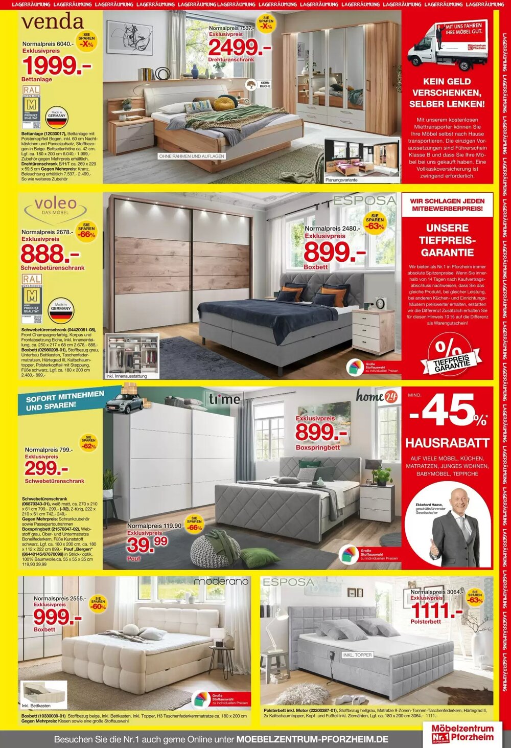 Möbelzentrum Pforzheim Prospekt (ab 22.11.2025) zum Blättern - Seite 5