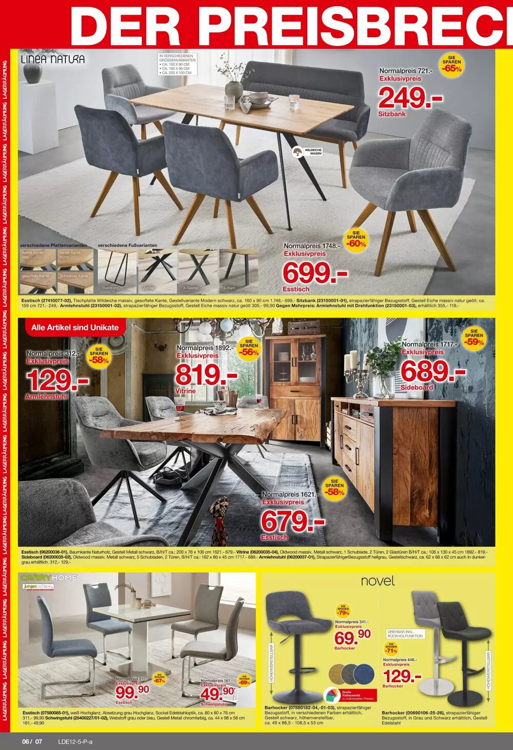 Möbelzentrum Pforzheim Prospekt (ab 22.11.2025) zum Blättern - Seite 6