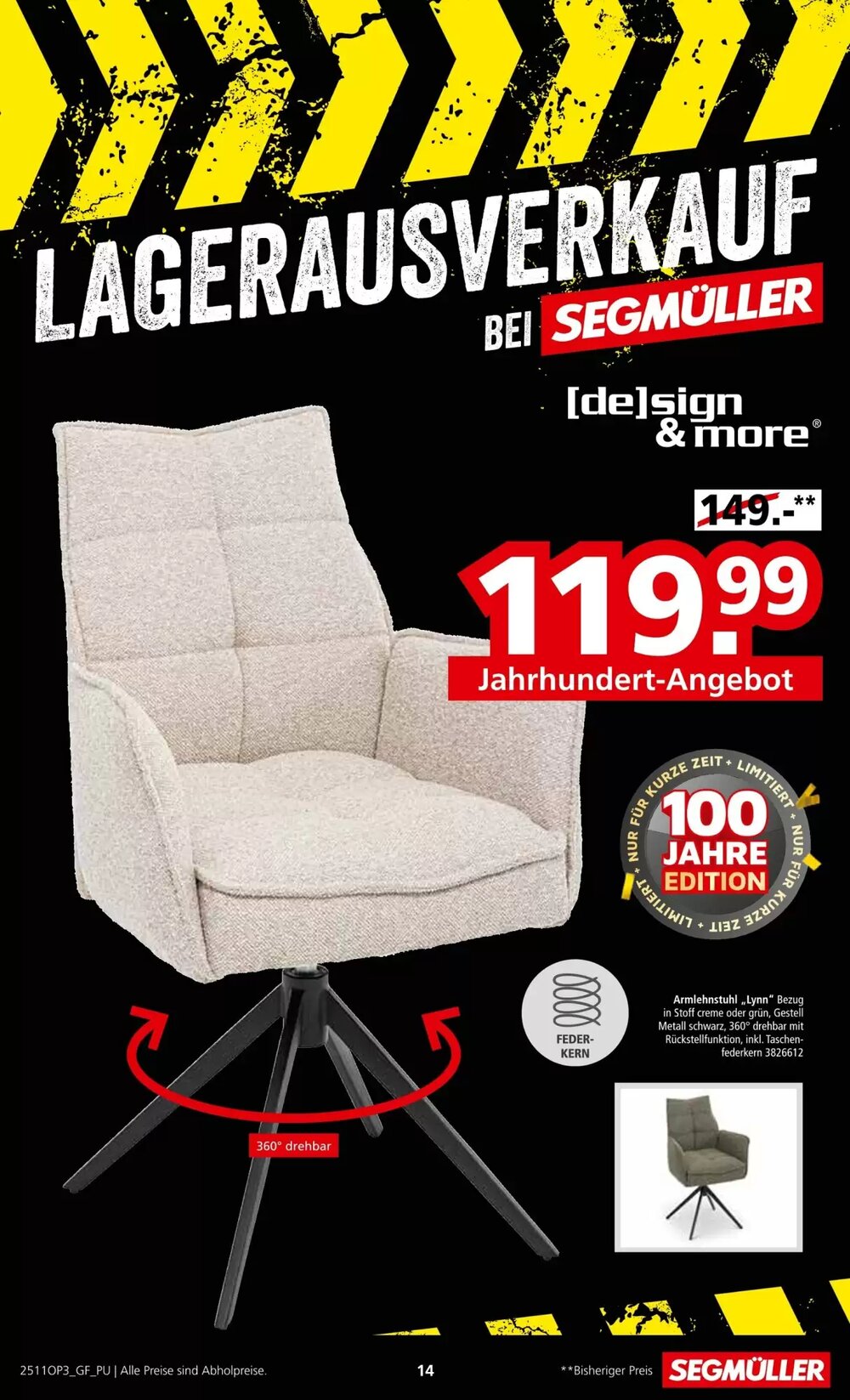 Segmüller Prospekt (ab 22.11.2025) zum Blättern - Seite 14