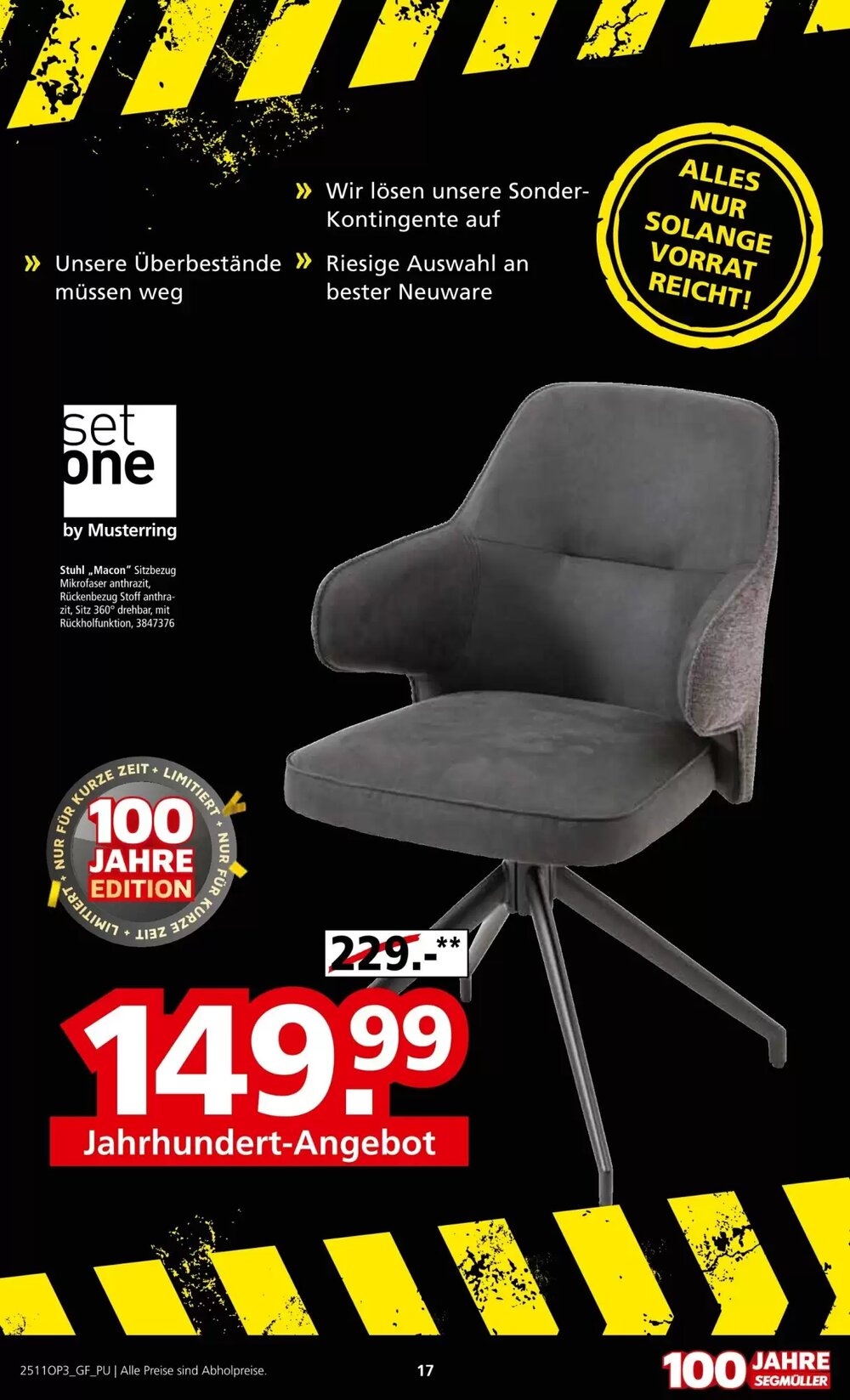 Segmüller Prospekt (ab 22.11.2025) zum Blättern - Seite 17