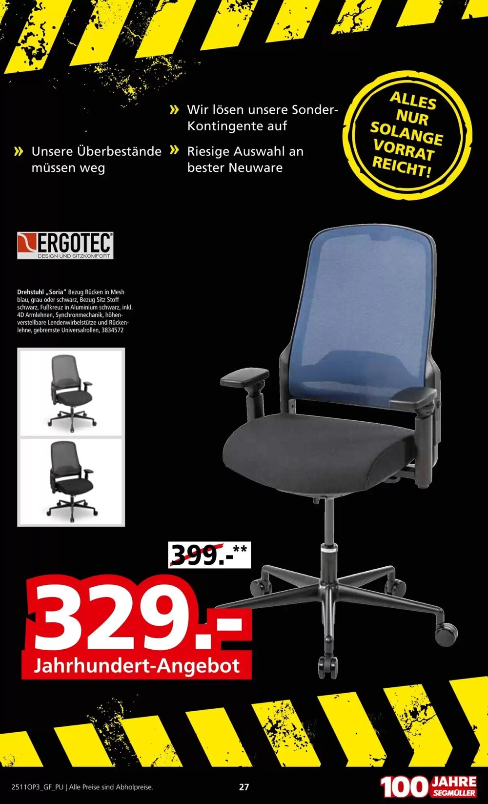 Segmüller Prospekt (ab 22.11.2025) zum Blättern - Seite 27