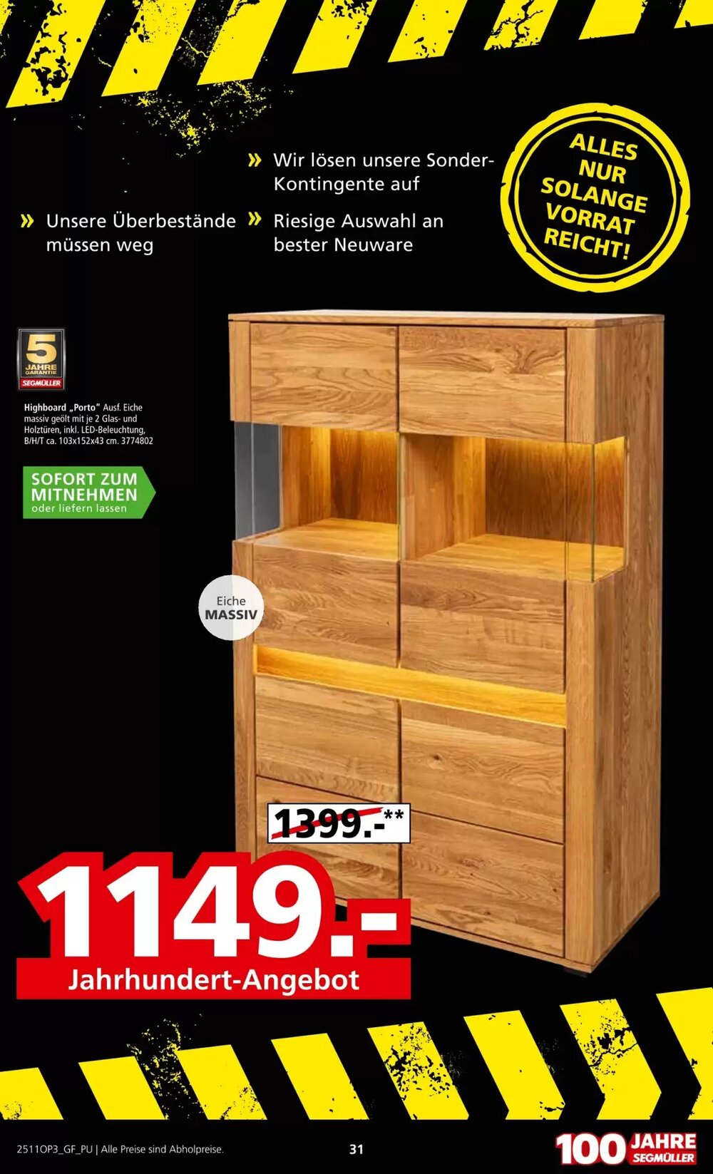 Segmüller Prospekt (ab 22.11.2025) zum Blättern - Seite 31