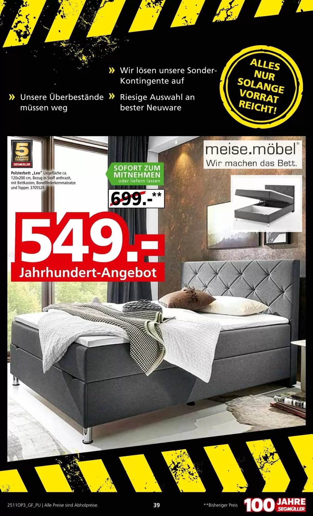 Segmüller Prospekt (ab 22.11.2025) zum Blättern - Seite 39