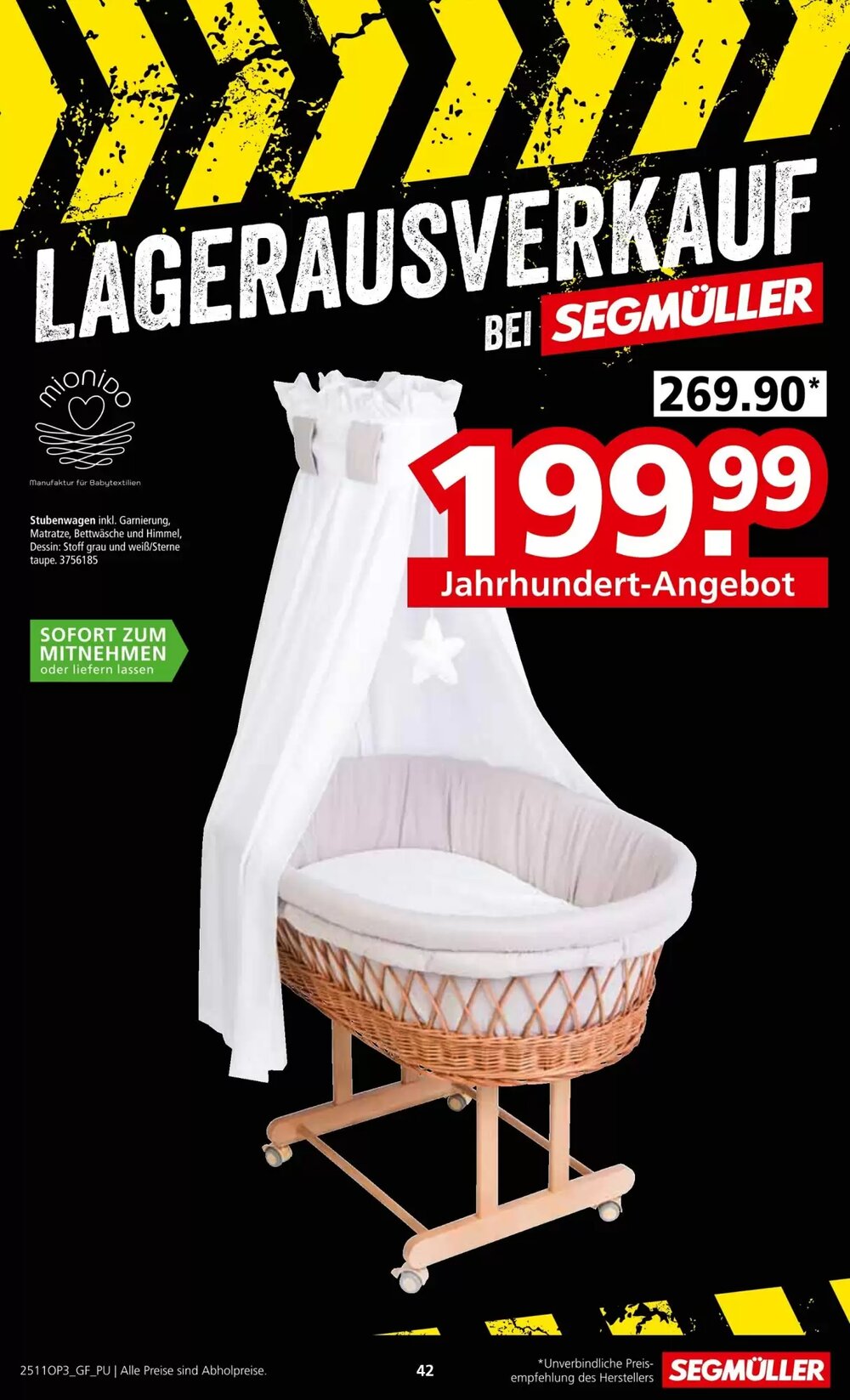 Segmüller Prospekt (ab 22.11.2025) zum Blättern - Seite 42