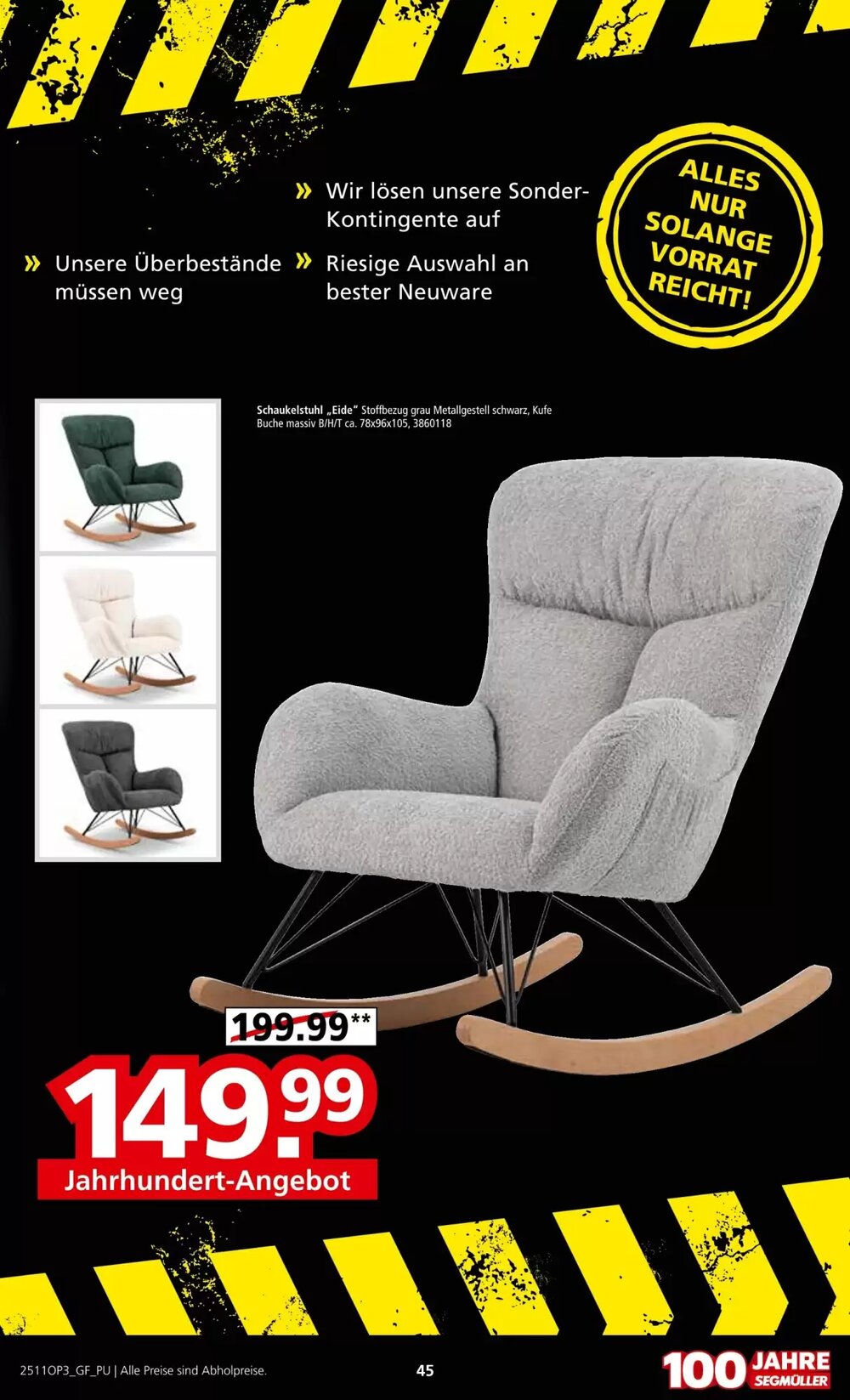 Segmüller Prospekt (ab 22.11.2025) zum Blättern - Seite 45