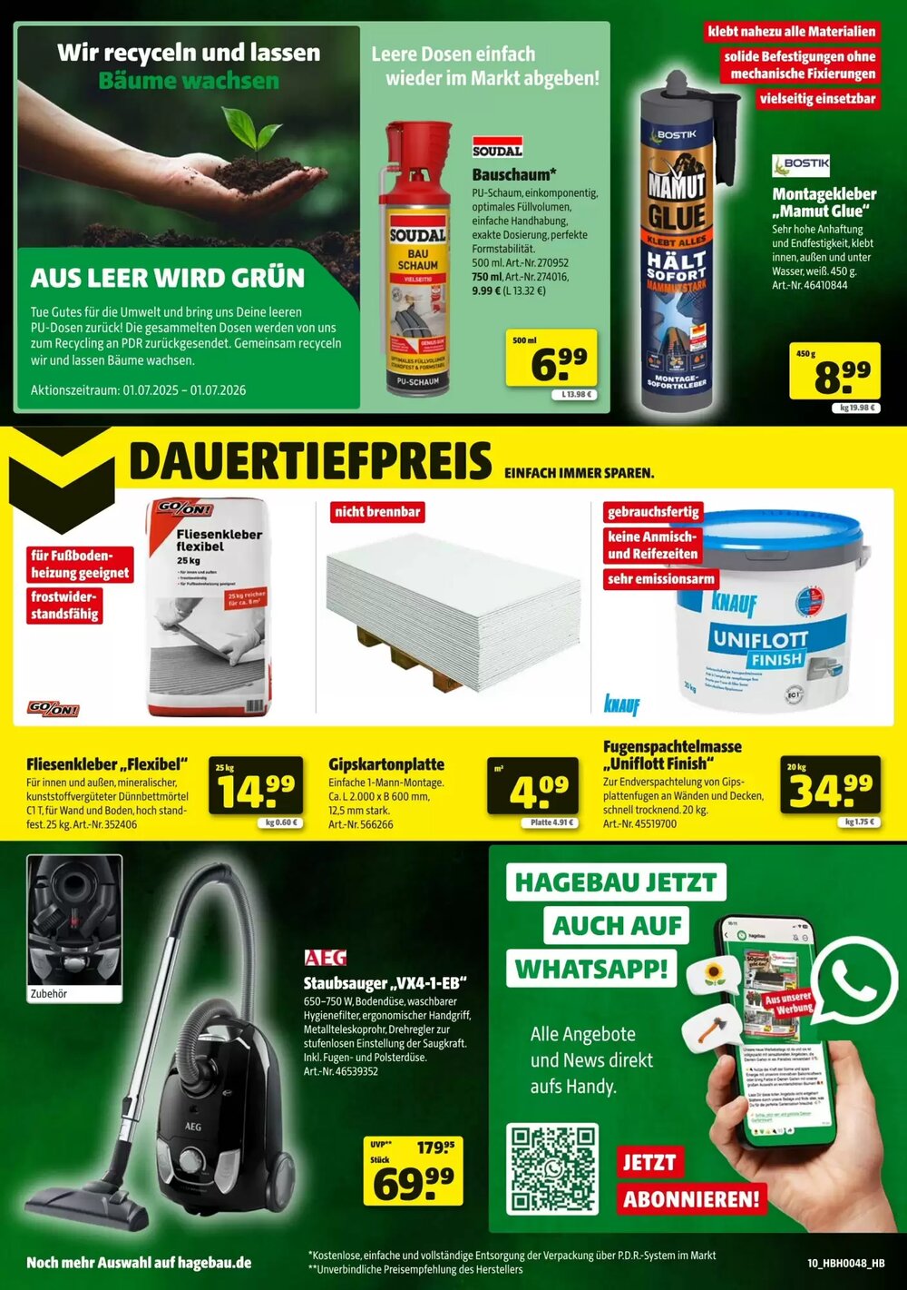 Hagebau Prospekt (ab 22.11.2025) zum Blättern - Seite 10