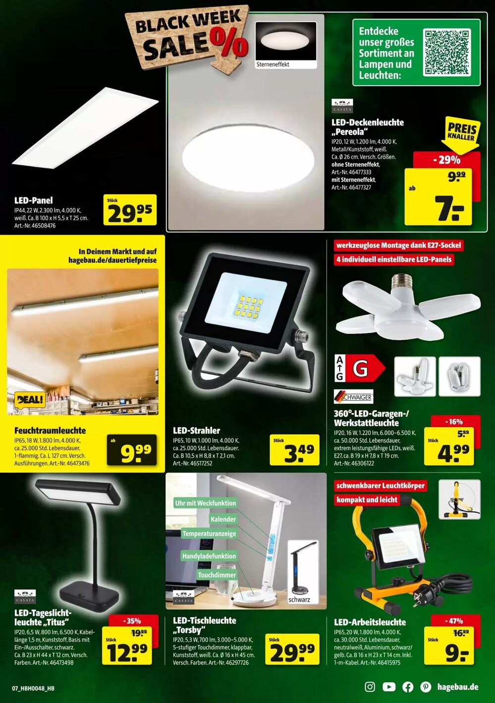 Hagebau Prospekt (ab 22.11.2025) zum Blättern - Seite 7