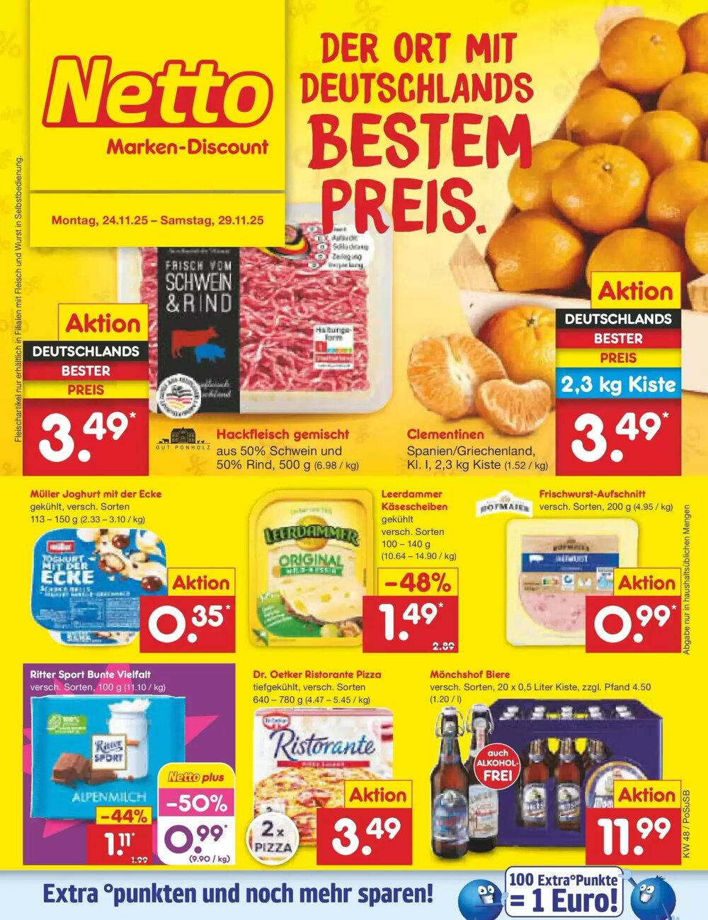 Netto Marken-Discount Prospekt (ab 23.11.2025) zum Blättern - Seite 1