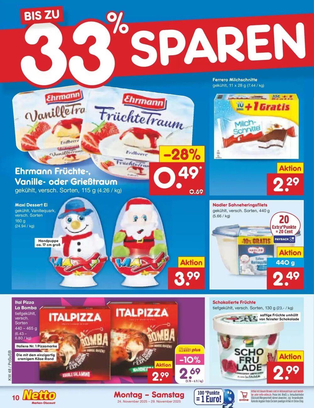 Netto Marken-Discount Prospekt (ab 23.11.2025) zum Blättern - Seite 10