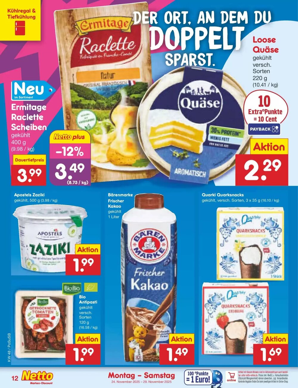 Netto Marken-Discount Prospekt (ab 23.11.2025) zum Blättern - Seite 12