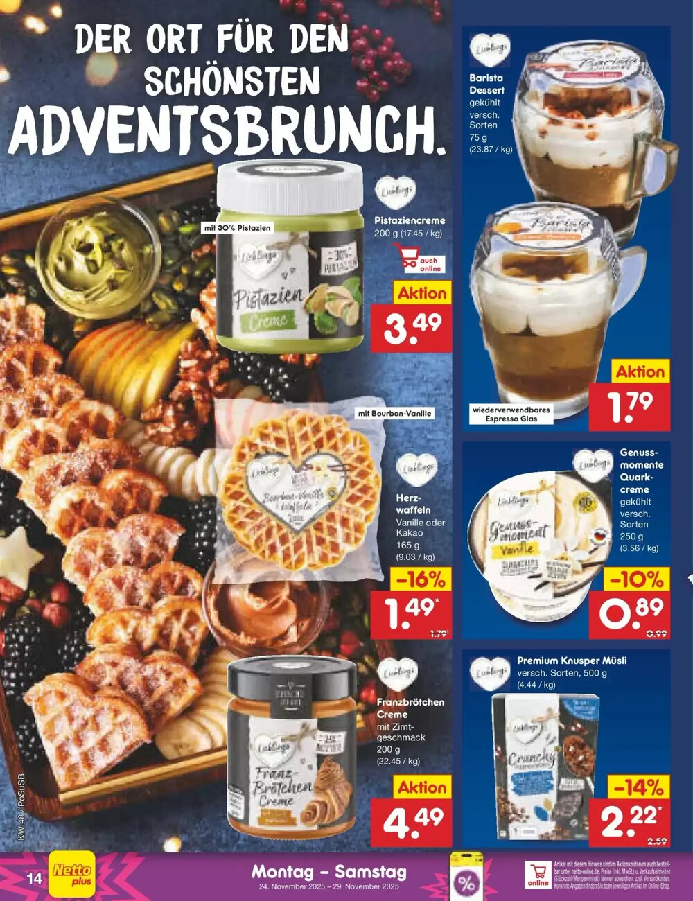 Netto Marken-Discount Prospekt (ab 23.11.2025) zum Blättern - Seite 14