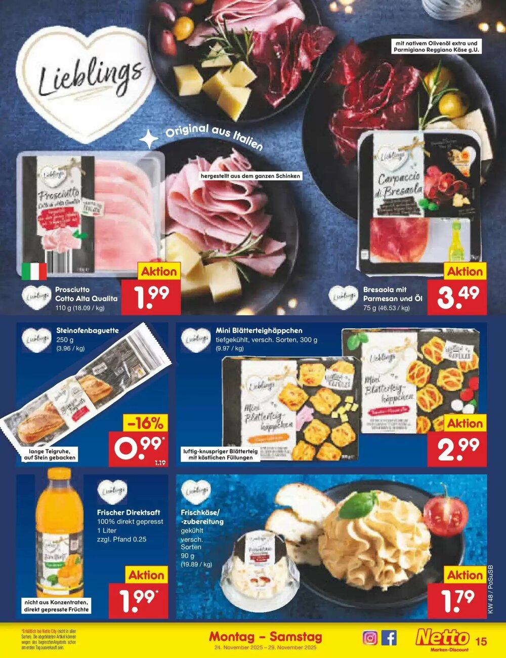 Netto Marken-Discount Prospekt (ab 23.11.2025) zum Blättern - Seite 15
