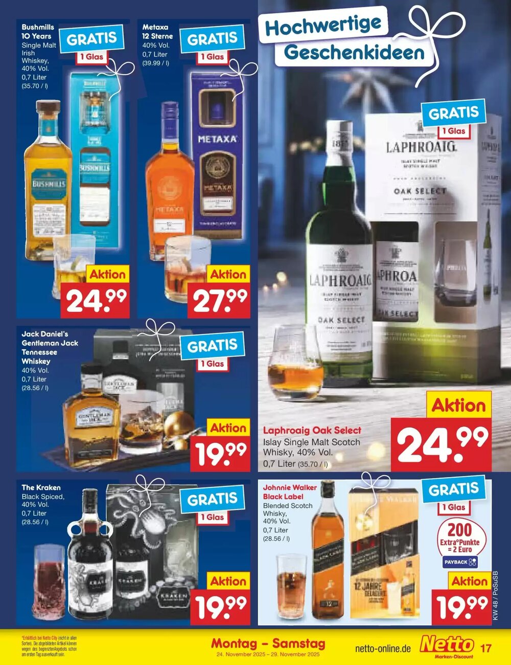 Netto Marken-Discount Prospekt (ab 23.11.2025) zum Blättern - Seite 17