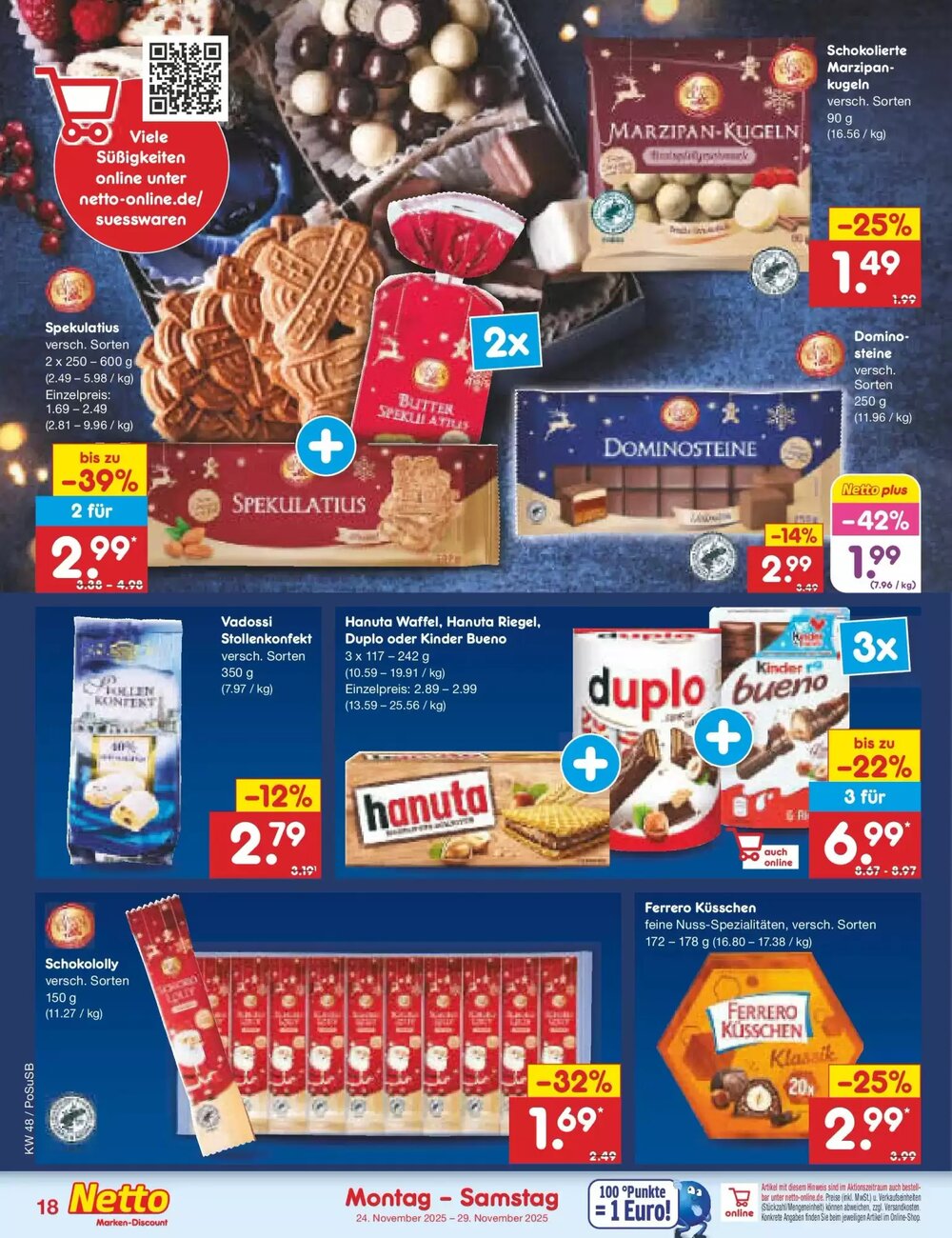 Netto Marken-Discount Prospekt (ab 23.11.2025) zum Blättern - Seite 18