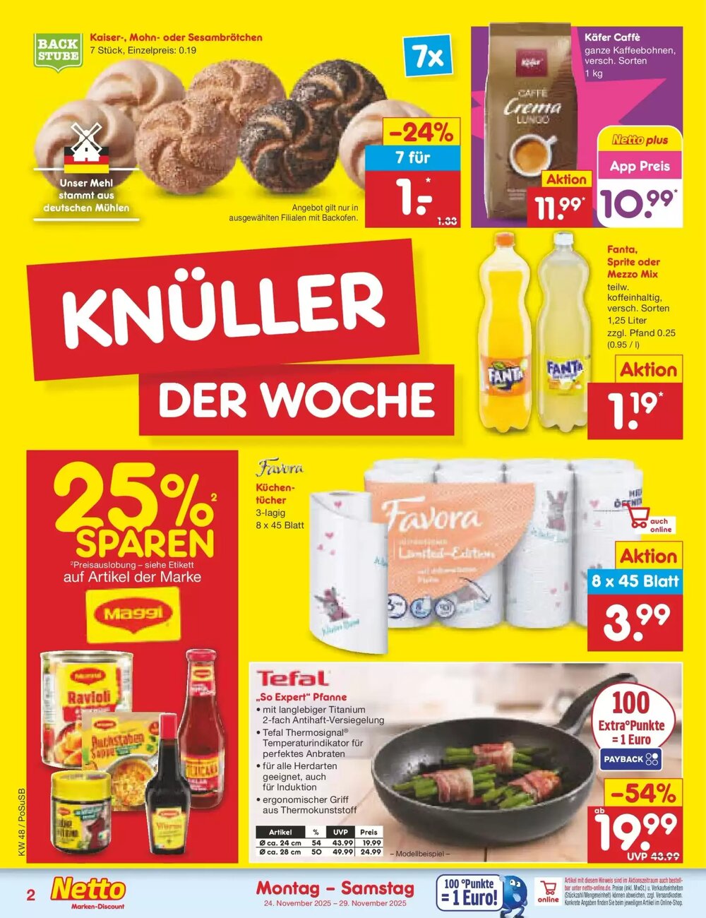 Netto Marken-Discount Prospekt (ab 23.11.2025) zum Blättern - Seite 2