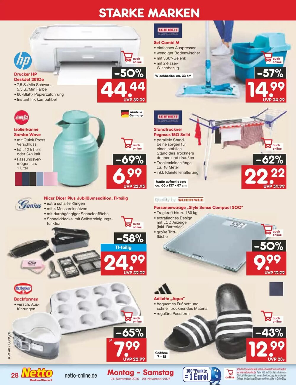 Netto Marken-Discount Prospekt (ab 23.11.2025) zum Blättern - Seite 34