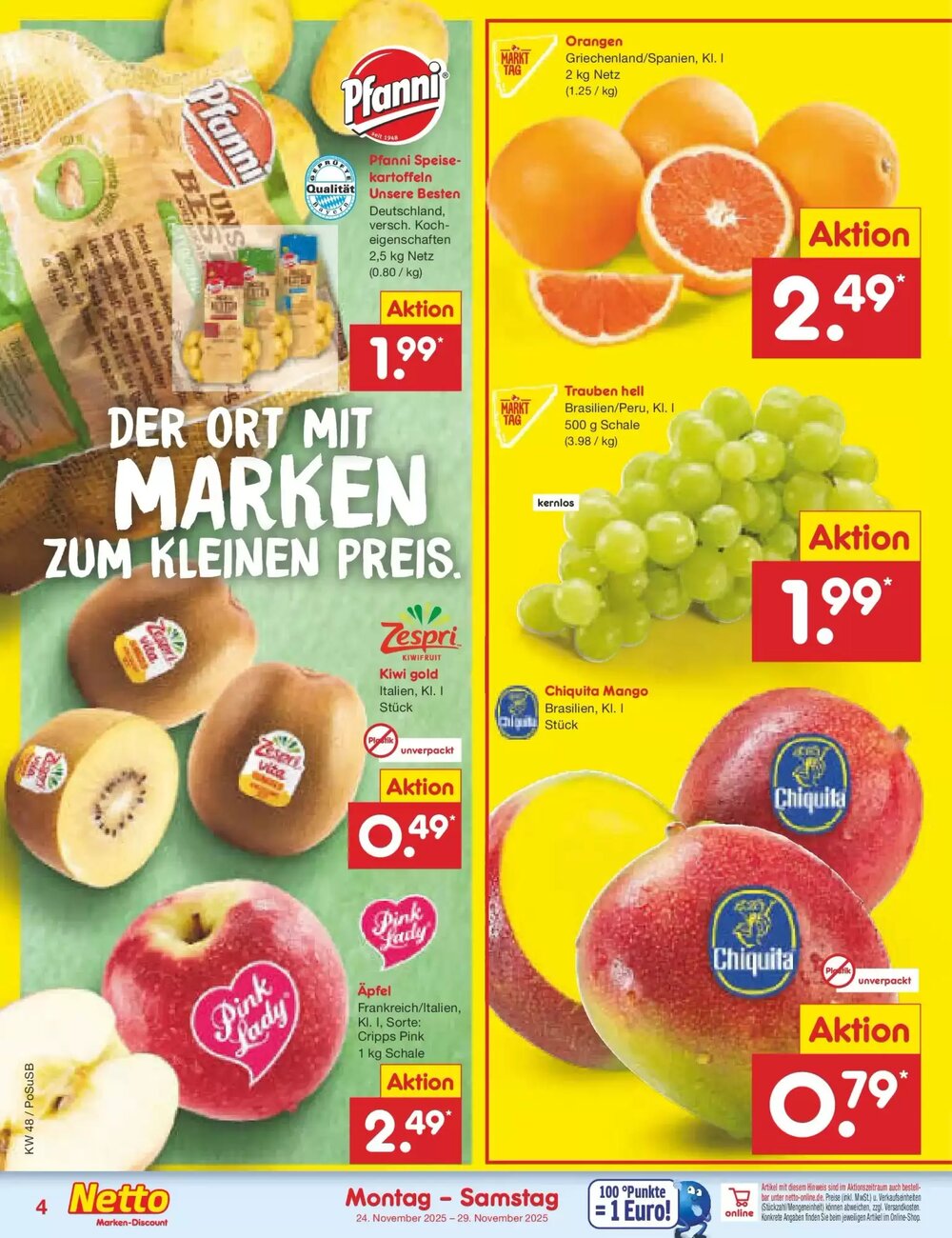 Netto Marken-Discount Prospekt (ab 23.11.2025) zum Blättern - Seite 4