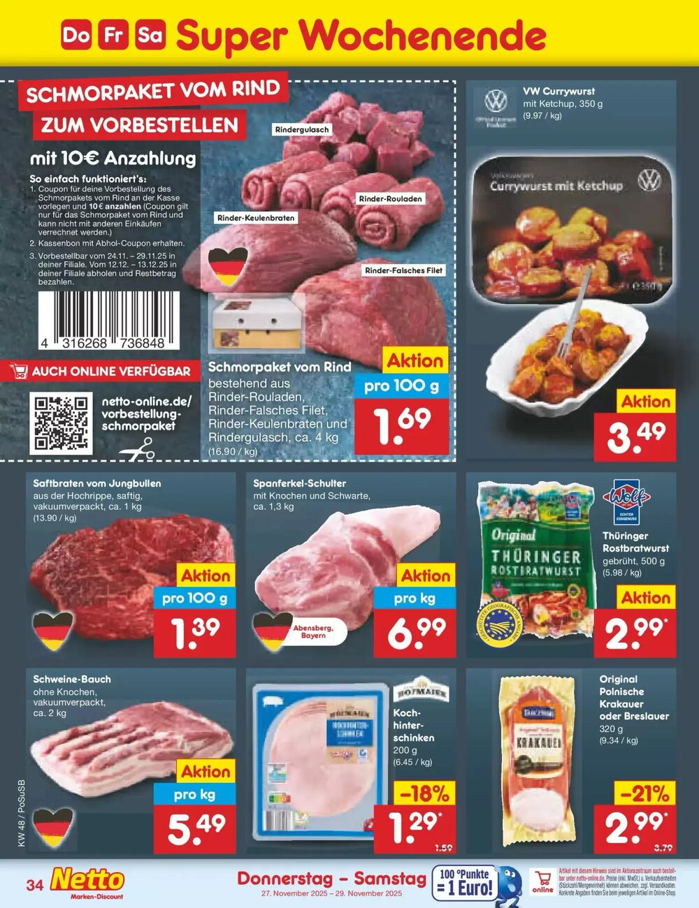 Netto Marken-Discount Prospekt (ab 23.11.2025) zum Blättern - Seite 42